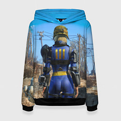 Женская толстовка Vault 111 suit at Fallout 4 Nexus