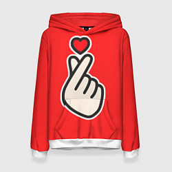 Женская толстовка К- Heart