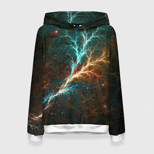 Женская толстовка Мультивселенные / 3D-Белый – фото 1