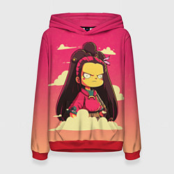 Женская толстовка Kamado Nezuko simpson