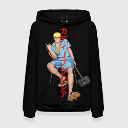 Толстовка-худи женская Крутой учитель Онидзука, цвет: 3D-черный