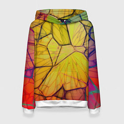 Толстовка-худи женская МаЗайка, цвет: 3D-белый