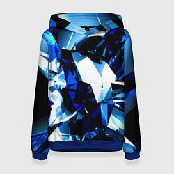 Женская толстовка Crystal blue form