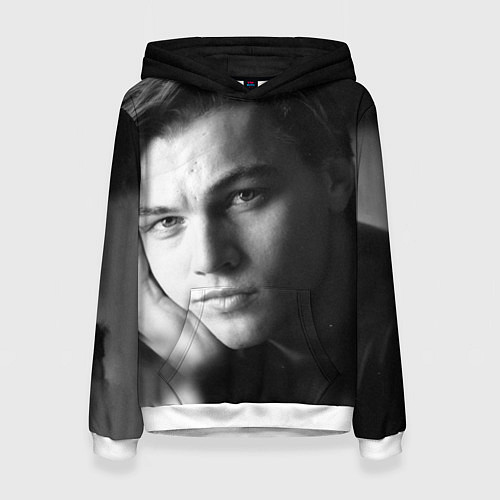 Женская толстовка Леонардо Ди Каприо фото / 3D-Белый – фото 1