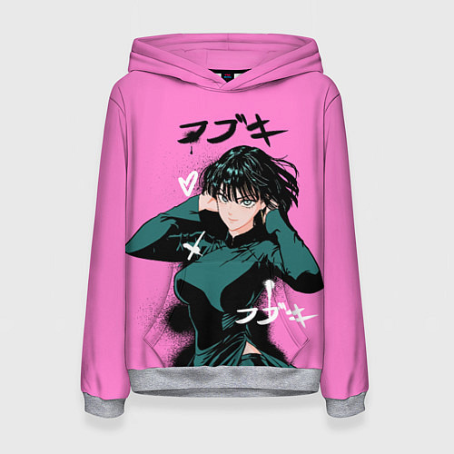 Женская толстовка Адская Метель / 3D-Меланж – фото 1