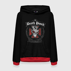 Толстовка-худи женская Five Finger Death Punch legionary, цвет: 3D-красный