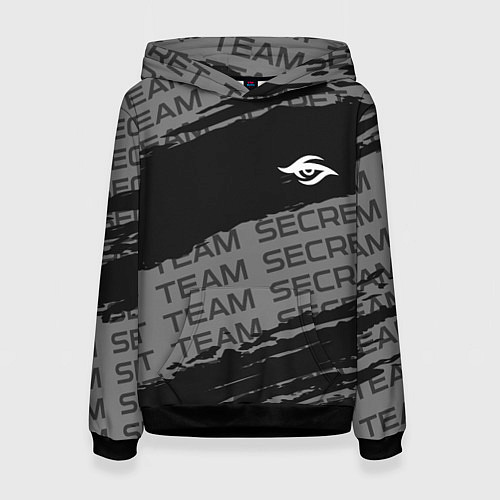 Женская толстовка Форма Team Secret / 3D-Черный – фото 1