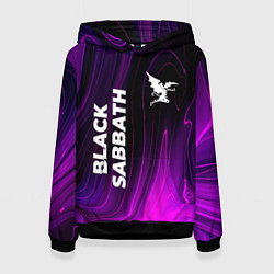 Женская толстовка Black Sabbath violet plasma