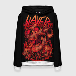 Женская толстовка Slayer skulls