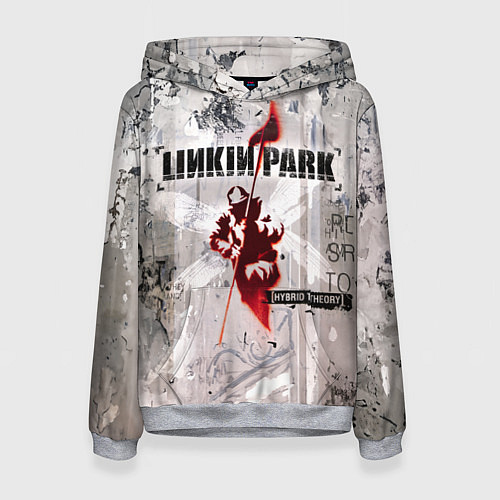 Женская толстовка Linkin Park Hybrid Theory / 3D-Меланж – фото 1