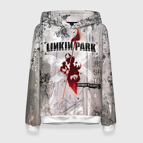 Женская толстовка Linkin Park Hybrid Theory / 3D-Белый – фото 1