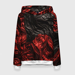 Женская толстовка Black red texture