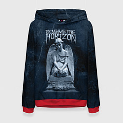 Толстовка-худи женская Bring Me The Horizon Angel, цвет: 3D-красный