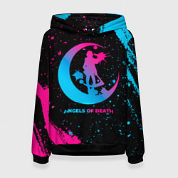 Женская толстовка Angels of Death - neon gradient