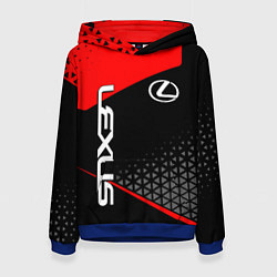 Женская толстовка Lexus - red sportwear