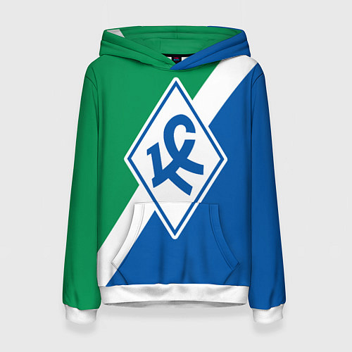 Женская толстовка Крылья Советов - Самара / 3D-Белый – фото 1