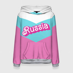 Женская толстовка Russia - barbie style