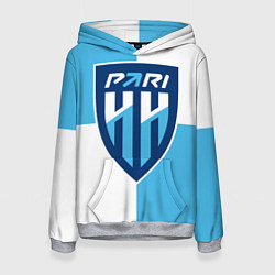 Толстовка-худи женская ФК Нижний Новгород, цвет: 3D-меланж