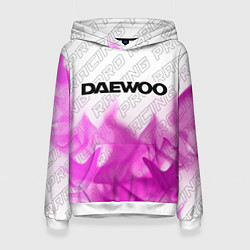 Женская толстовка Daewoo pro racing: символ сверху