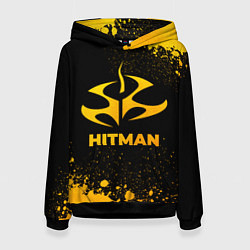 Женская толстовка Hitman - gold gradient