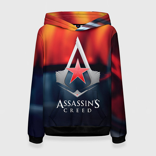 Женская толстовка Assassins Creed ussr / 3D-Черный – фото 1