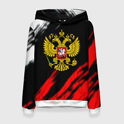 Женская толстовка Russia stripes