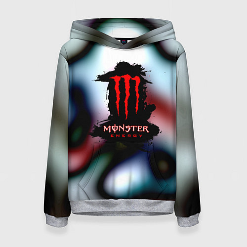 Женская толстовка Monster Energy juce / 3D-Меланж – фото 1