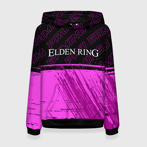 Женская толстовка Elden Ring pro gaming: символ сверху / 3D-Черный – фото 1
