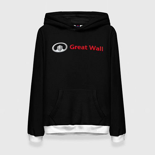 Женская толстовка Great Wall auto / 3D-Белый – фото 1