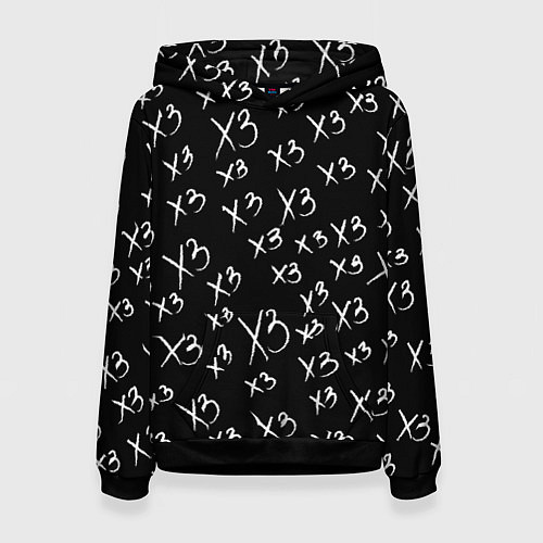 Женская толстовка Хрен знает / 3D-Черный – фото 1
