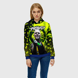 Толстовка-худи женская The Prodigy Keith Flint, цвет: 3D-синий — фото 2
