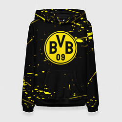 Женская толстовка Borussia yellow splash