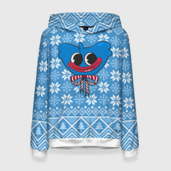 Женская толстовка Huggy Wuggy christmas sweater