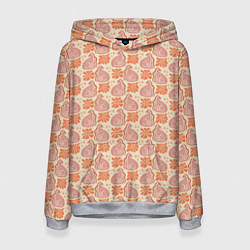 Женская толстовка Тигрица со змейкой