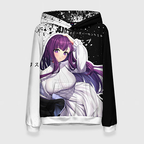 Женская толстовка Ферн из аниме / 3D-Белый – фото 1