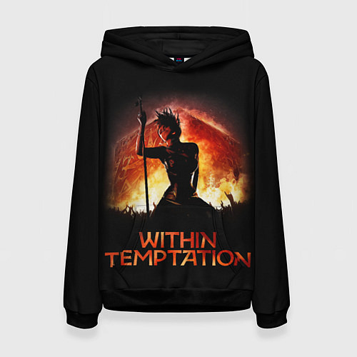 Женская толстовка Within Temptation Sharon / 3D-Черный – фото 1