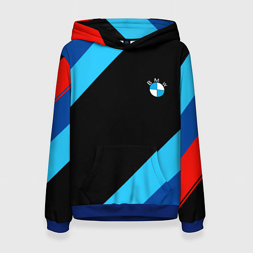 Женская толстовка BMW line / 3D-Синий – фото 1