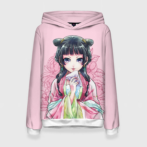 Женская толстовка Маомао - Монолог фармацевта / 3D-Белый – фото 1