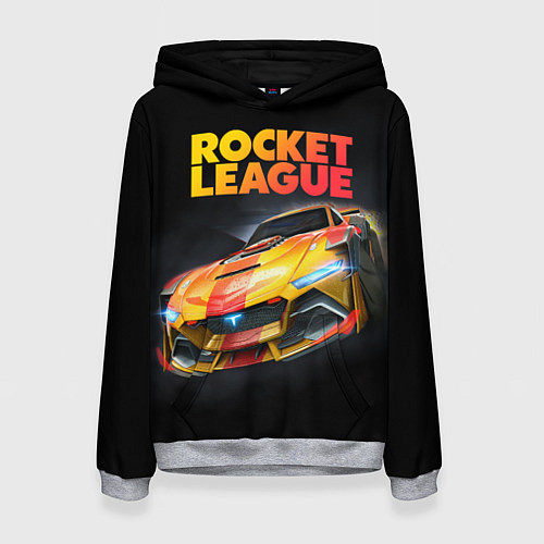 Женская толстовка Rocket League - Tyranno GXT / 3D-Меланж – фото 1