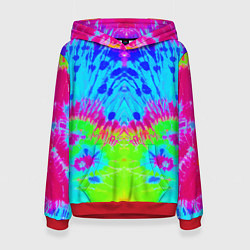 Женская толстовка Tie-Dye abstraction