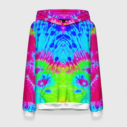 Женская толстовка Tie-Dye abstraction