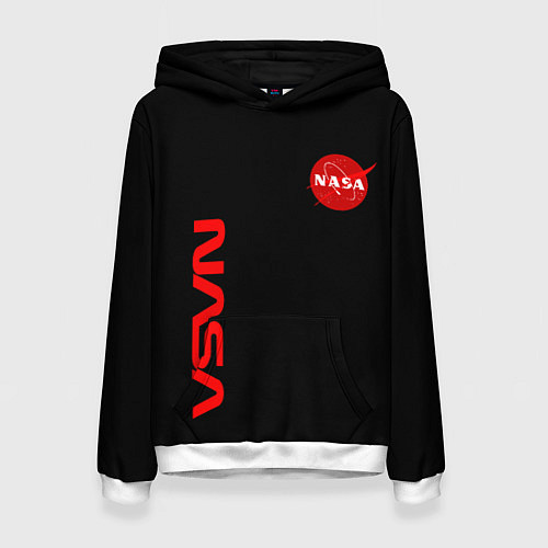 Женская толстовка NASA космос / 3D-Белый – фото 1