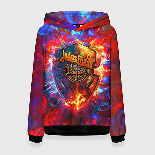 Женская толстовка Invincible shield - Jadas Priest / 3D-Черный – фото 1