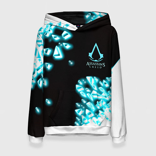 Женская толстовка Assassins Creed анимус / 3D-Белый – фото 1