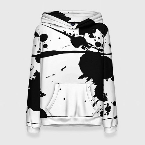 Женская толстовка Art blots - vanguard / 3D-Белый – фото 1