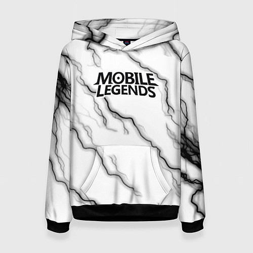 Женская толстовка Mobile legends молнии / 3D-Черный – фото 1