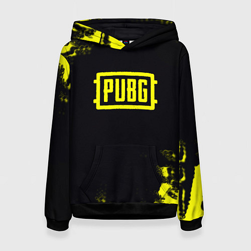 Женская толстовка Pubg краски абстракция / 3D-Черный – фото 1