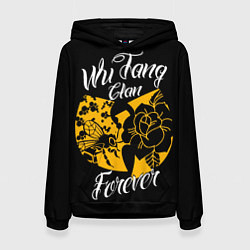 Толстовка-худи женская Wu tang forever, цвет: 3D-черный