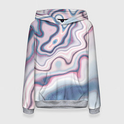 Женская толстовка Мраморные разводы