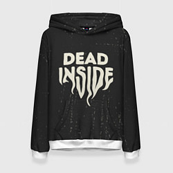 Женская толстовка Dead inside арт